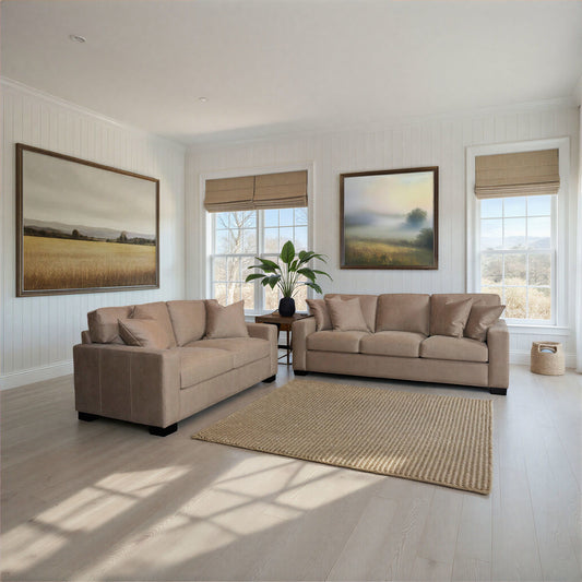 Dexter - Ottoman - Taupe