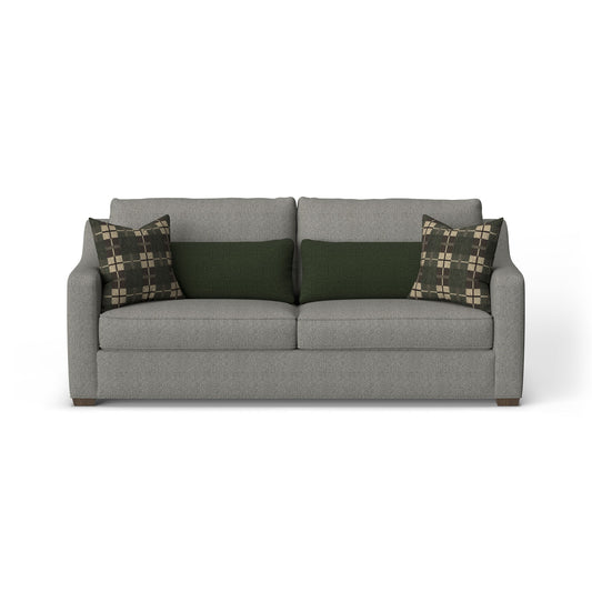 Milo - Fabric Two- Fabric Cushion Sofa