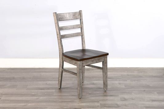Homestead Hills - Ladderback Chair - Dark Brown