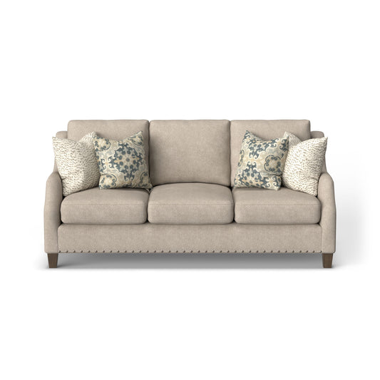 Gianna - Fabric Sofa With Nailhead Trim