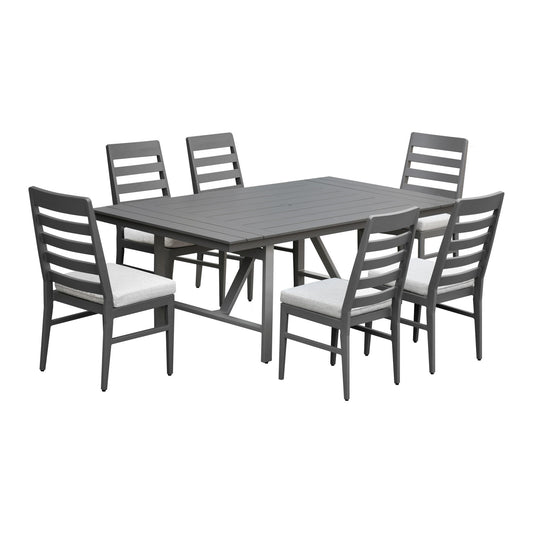 Navarro - Outdoor Dining Table - Mocha