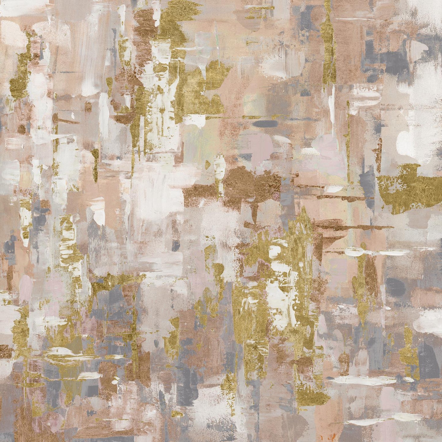 Halcyon Abstract By Lorenzo Collective - Beige