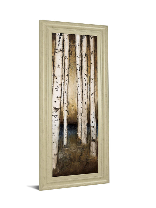 Birch Landing III By St Germain - Framed Print Wall Art - Beige
