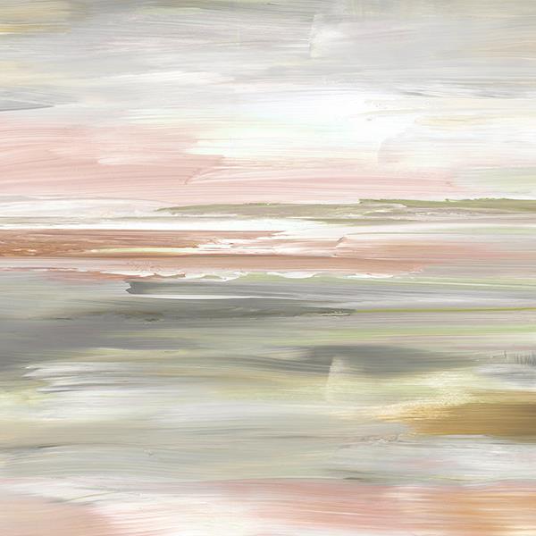 Sunset Tide II By Nan (Small) - Pink