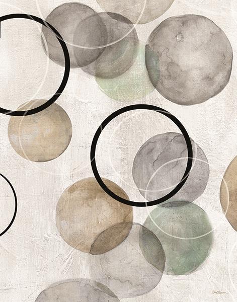 Bubbles I By Carol Robinson - Gray