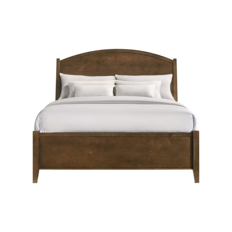 Andover - King Arch Bed - Walnut