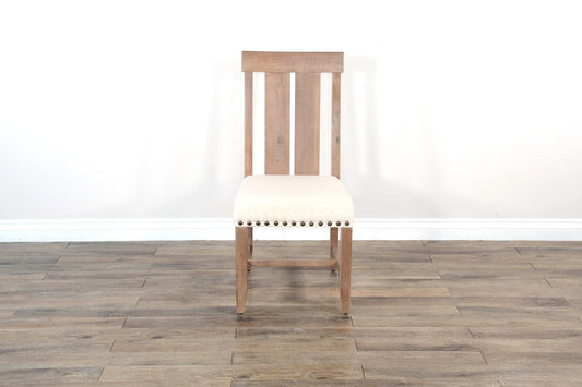 Vivian - Double Slat Back Chair (Set of 2) - Desert Rock
