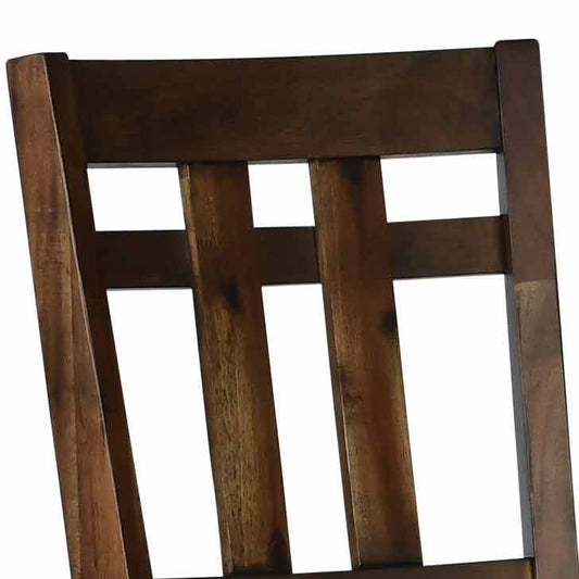 Saranac - Counter Chair - Dark Brown