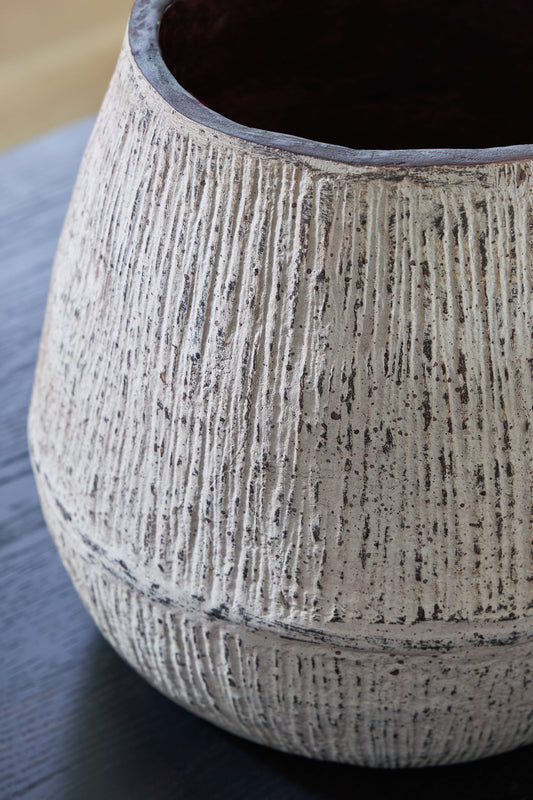 Claymount - Vase - 10" - Distressed Brown