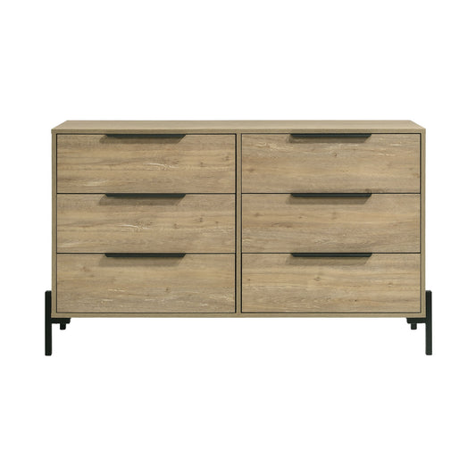 Newhall - Dresser - Vintage Oak Melamine