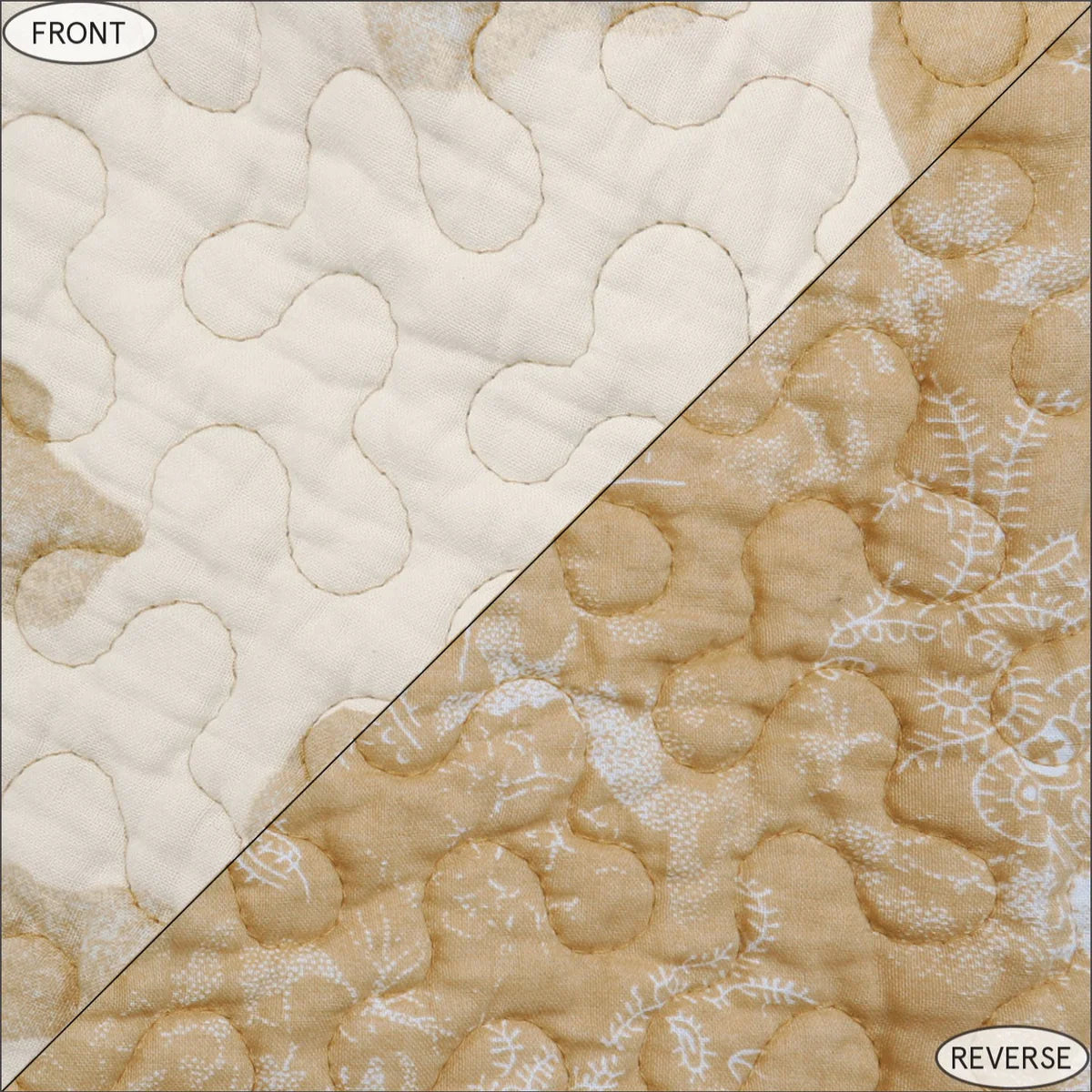 Elsa Cowhide Reversible Quilt Set