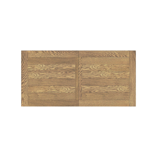 Hendricks - Trestle Table - Rustic Wheat / Raven
