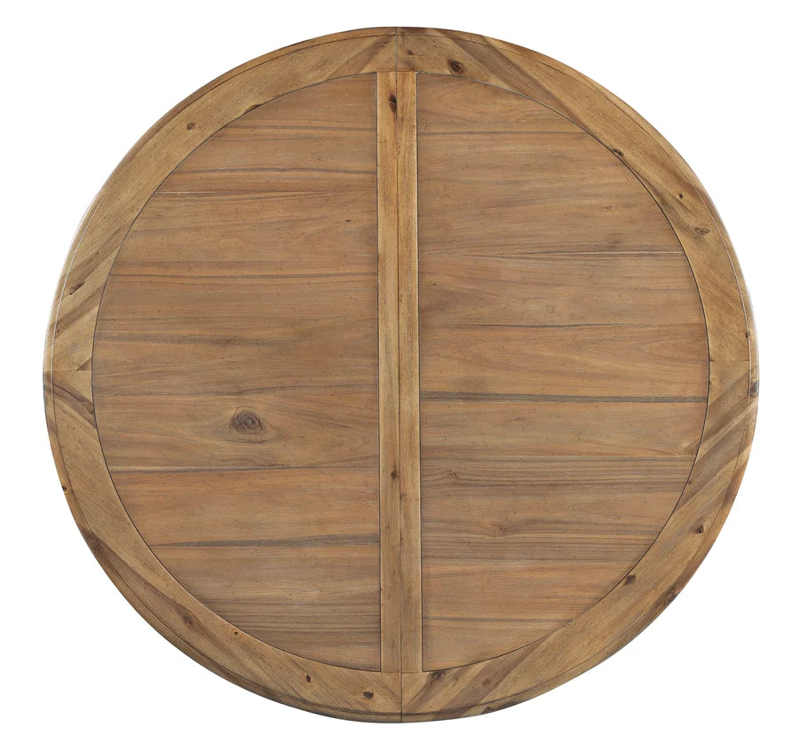 Hekman Wellington Hall Round Acacia Dining Table