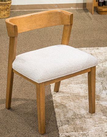 Pamaria - Dining Upholstered Side Chair (Set of 2) - Light Brown