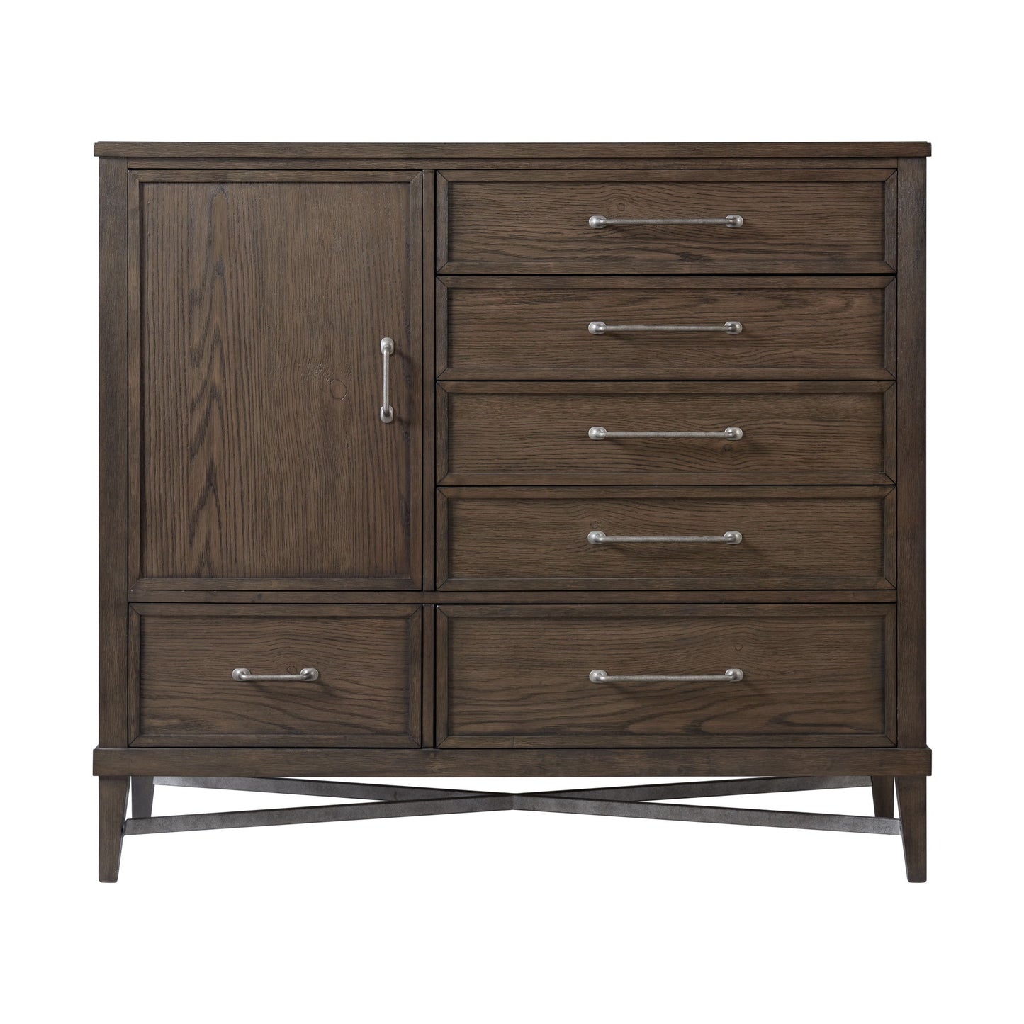 Preston - Gentleman's Chest - Weathered Vintage Oak