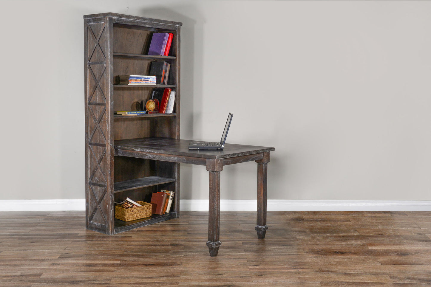 Sofia - Bookcase / Open - Dark Brown