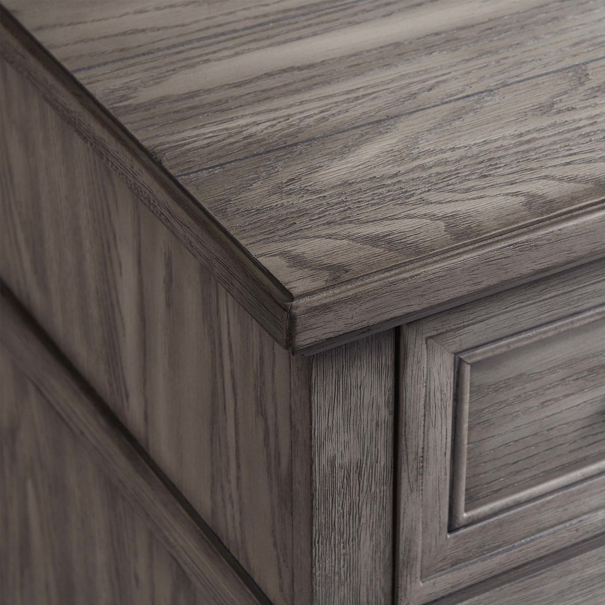 Forge - Nightstand - Brushed Steel