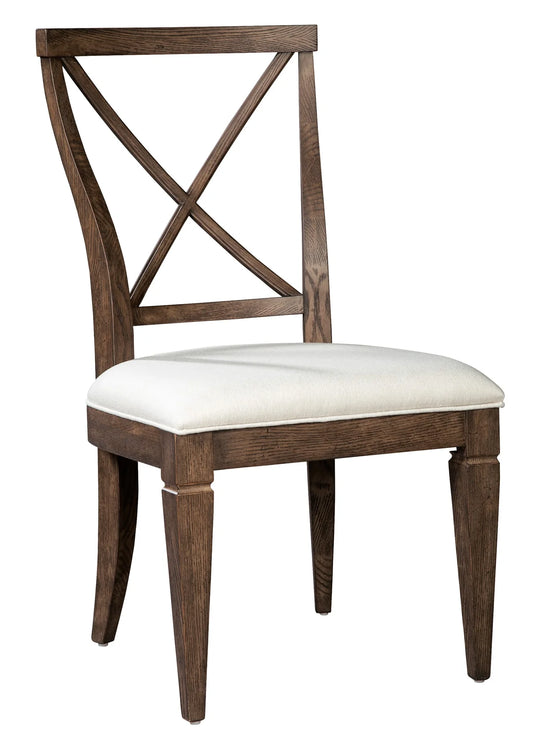 Hekman Wexford X-Back Upholstered Dining Side Chair
