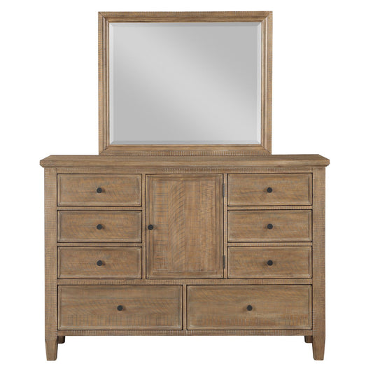 Riverdale - Dresser And Mirror - Driftwood