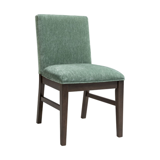 West End - Parson Chair With Sage Green Upholstery