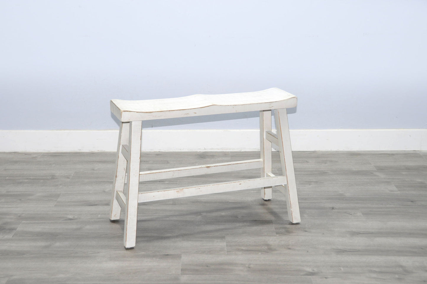 Marina - Bench With Wood Seat