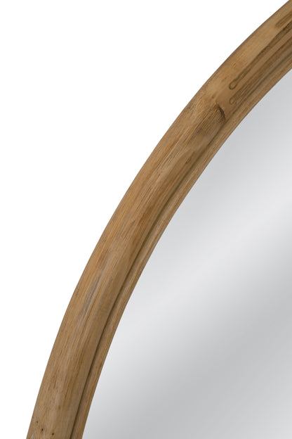 Certa - Wall Mirror - Dark Brown