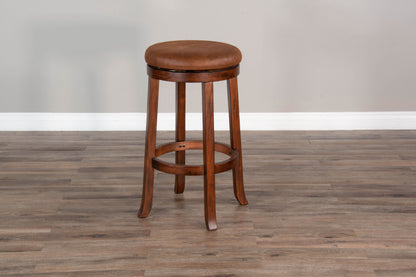 Santa Fe - Swivel Stool With Cushion Seat