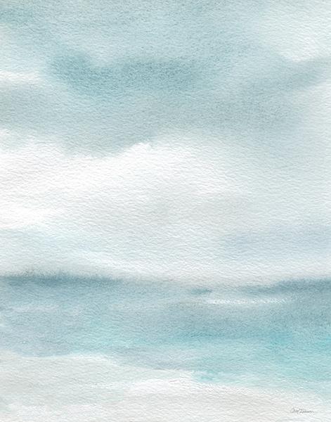 Seaside Sanctuary I By Carol Robinson - Light Blue