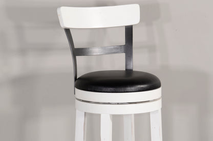 Carriage House - Barstool With Back & Swivel Cushion Seat