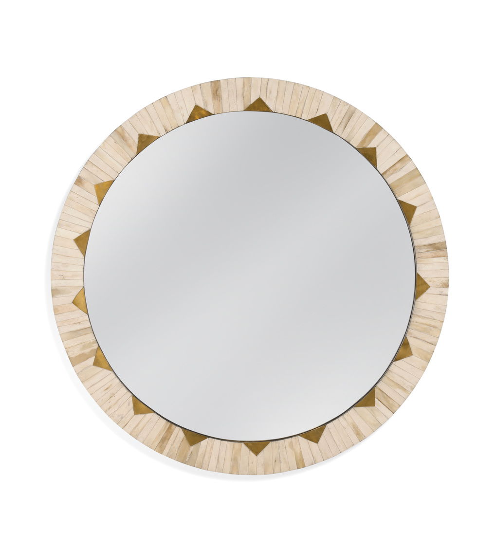 Global - Wall Mirror - Beige