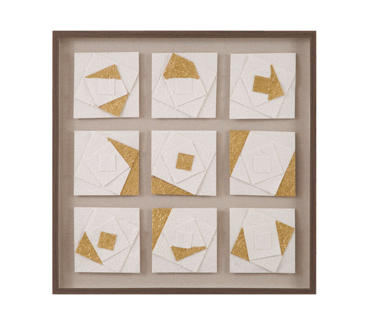 Framework - Wall Art - Light Brown / Gold