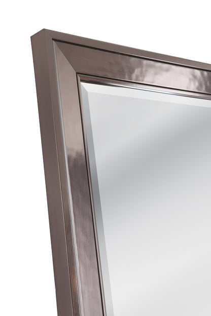 Sophie - Floor Mirror - Pearl Silver