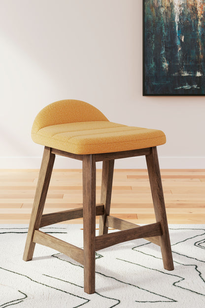 Lyncott - Upholstered Barstool (Set of 2)