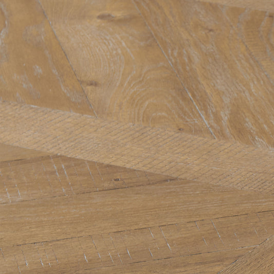 Landmark - Trestle Dining Table - Weathered Oak