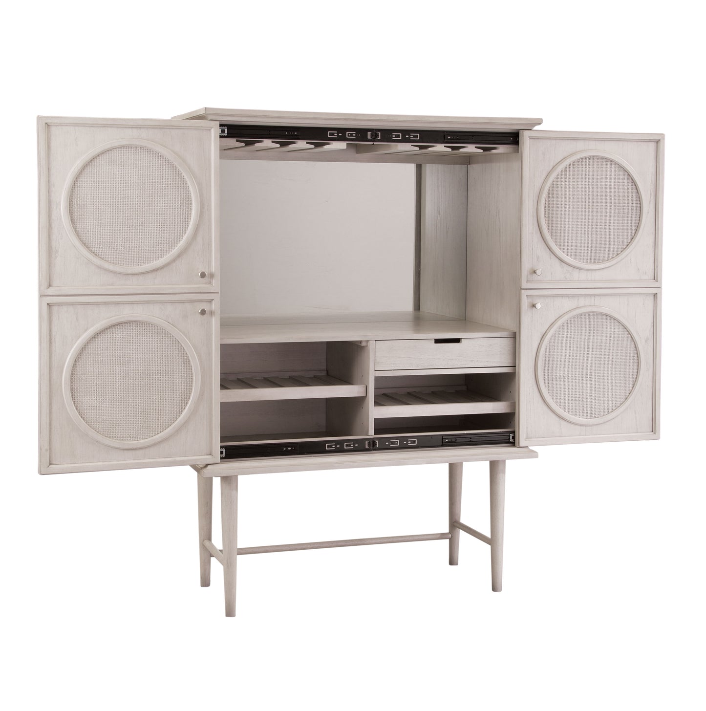 Korey - Bar Cabinet - White