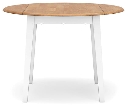 Gesthaven - Round Dining Room Drop Leaf Table