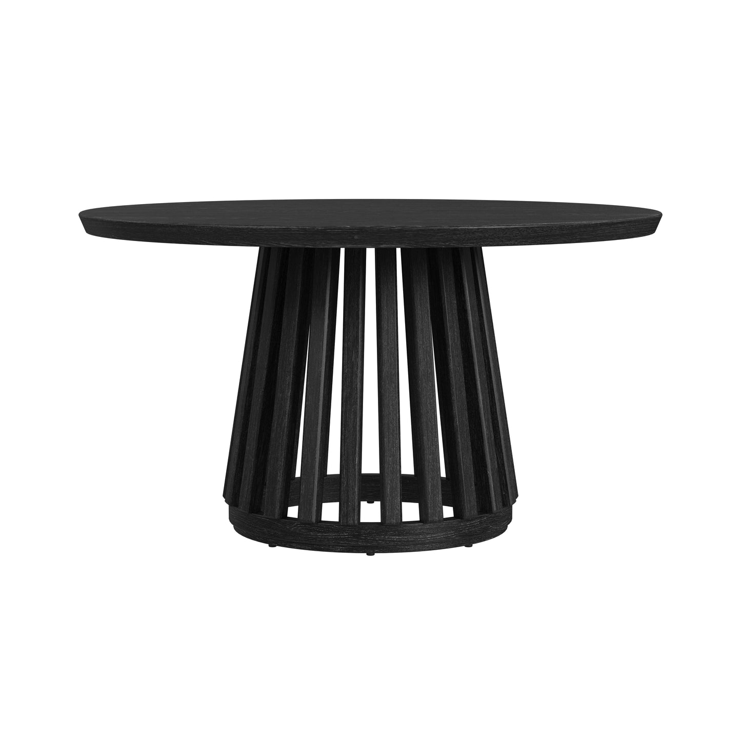 Mateo - Round Dining Table - Black