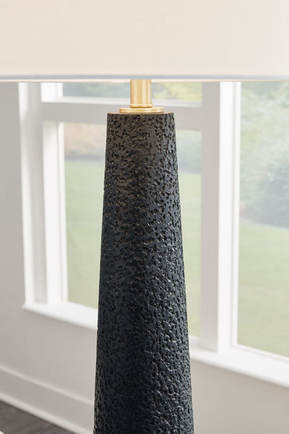 Hallburg - Black - Poly Floor Lamp