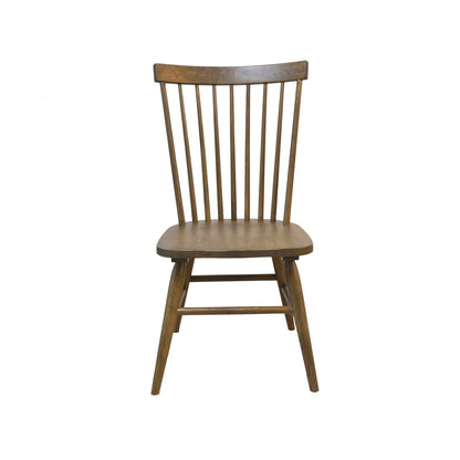 Colonial Oak - Spindle Chair - Weathered Chestnut