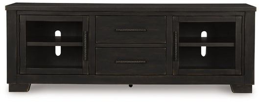 Galliden - Extra Large TV Stand - Black