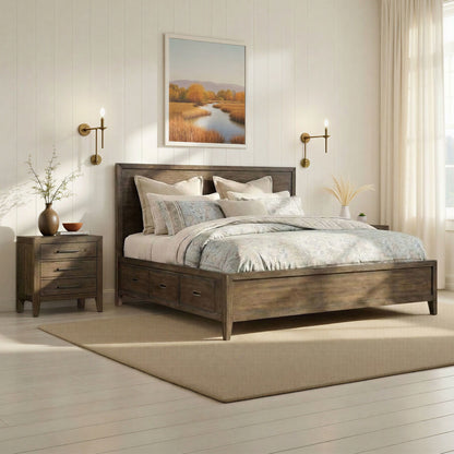Norwich - Panel Storage Bed