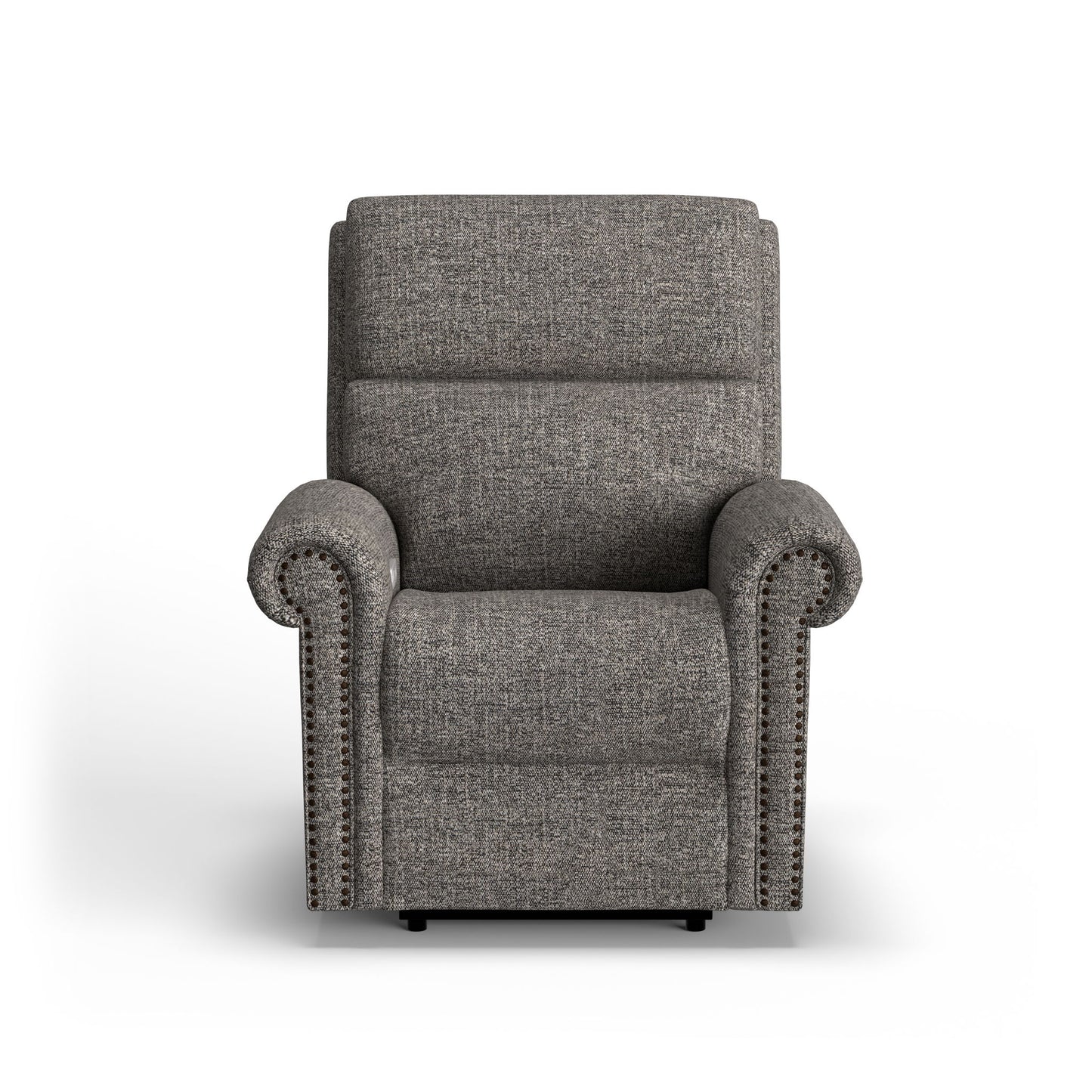 Bernard - Power Recliner With Power Headrest & Lumbar With Nailhed Trim