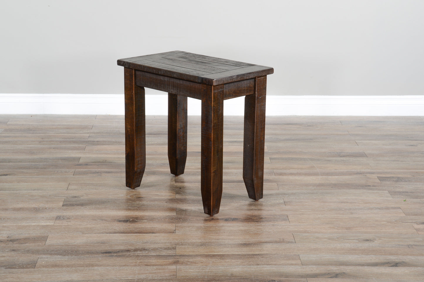 Homestead - Chair Side Table - Dark Brown