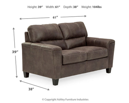 Navi - Stationary Loveseat