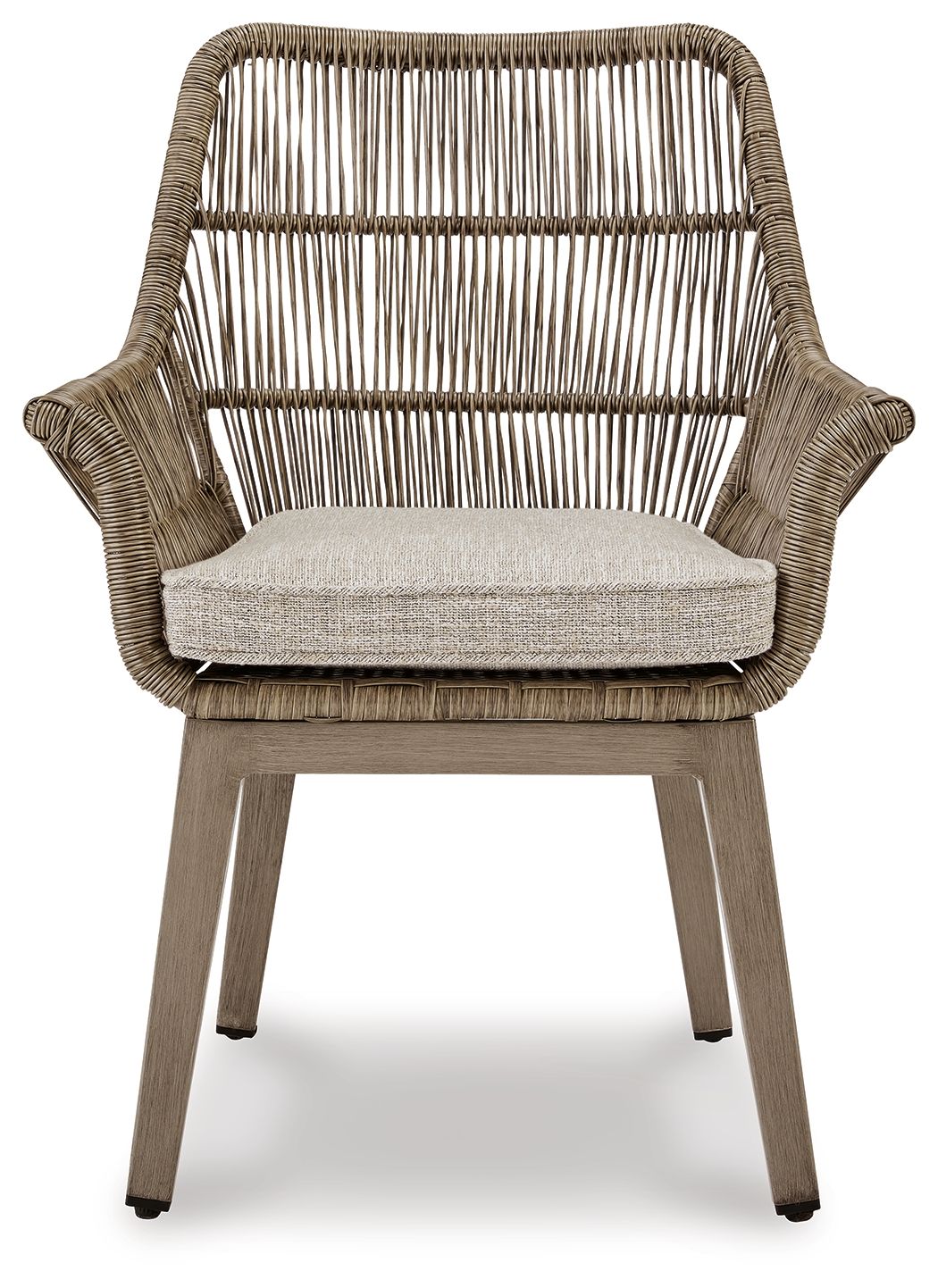 Beach Front - Arm Chair With Cushion (Set of 2) - Beige