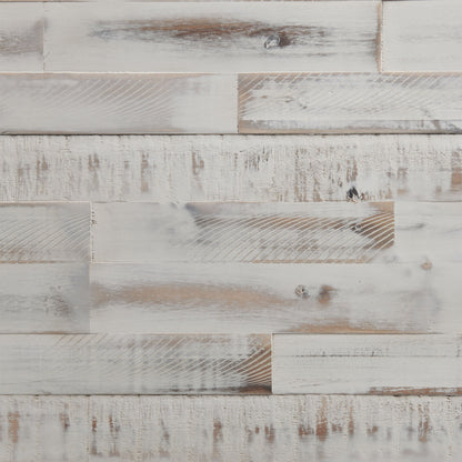 Modern Rustic - Dining Bench - Weathered White
