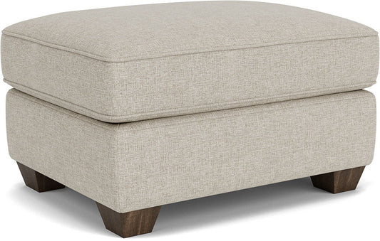 Carson - Ottoman, Heavy Thread Stitching