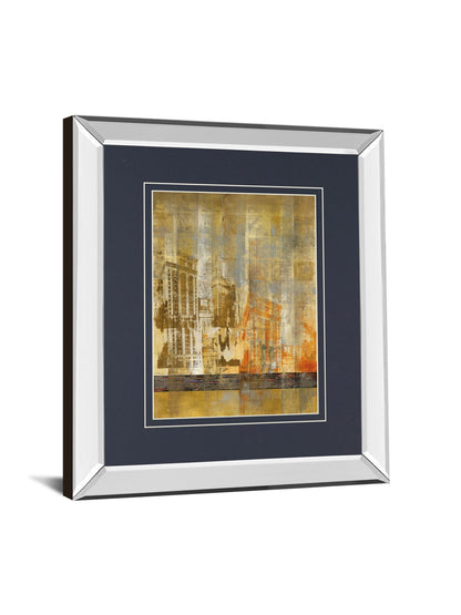 Arculat Il By Kemp - Mirror Framed Print Wall Art - Bronze