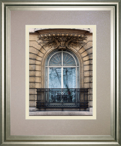 Rue De Paris I By Tony Koukos - Framed Print Wall Art - Beige
