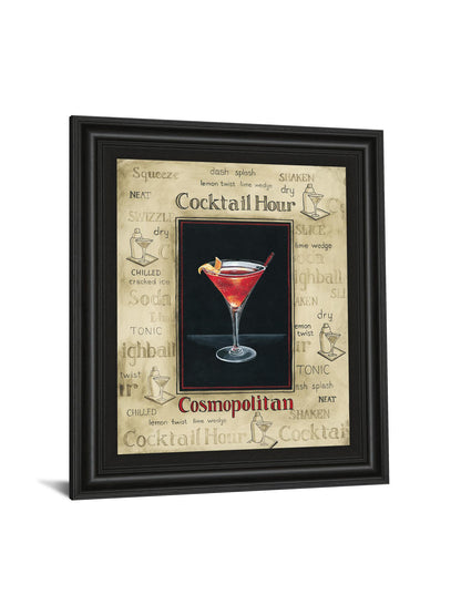 Cosmopolitan By Gregory Gorham - Framed Print Wall Art - Red